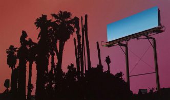 Glen Rubsamen, Pioneer Species, 2016, Acrylic on panel, 91.4 x 152.4 cm, Courtesy of the artist and Christopher Grimes Gallery-Santa Monica.