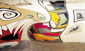 Louise Lawler, Pollyanna (Adjusted to fit), distorted for dreamideamahine, 2007/2008/2012, Dimensions variable, Courtesy the artist and Metro Pictures, © 2017 Louise Lawler