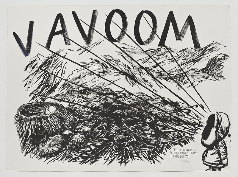 Raymond Pettibon, No title (This feeling is), 2011, Bonnefanten Museum Archive