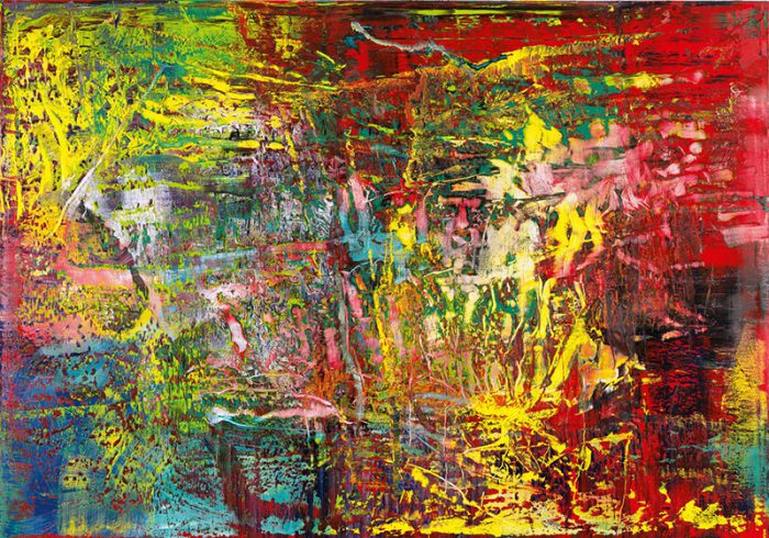 Gerhard Richter, Abstraktes Bild (946-3), 2016, © Gerhard Richter Köln 2017 (20170123), Courtesy Staatliche Kunstsammlungen Dresden