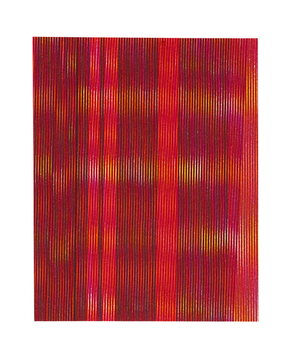 Cameron Martin, Untitled, 2016, Permanent marker on paper, 11.4 x 8.9 cm, Courtesy Van Doren Waxter Gallery