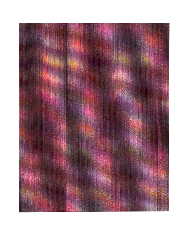 Cameron Martin, Untitled , 2017, Permanent marker on paper, 17.8 x 14 cm, Courtesy Van Doren Waxter Gallery