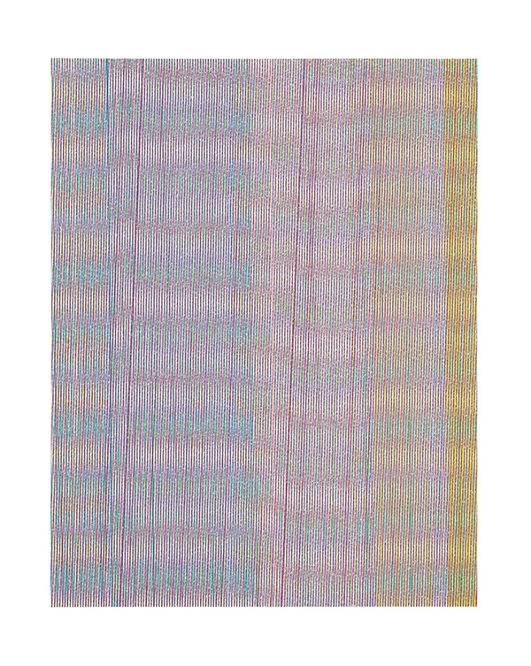 Cameron Martin, Untitled , 2017, Permanent marker on paper, 23.8 x 18.7 cm, Courtesy Van Doren Waxter Gallery