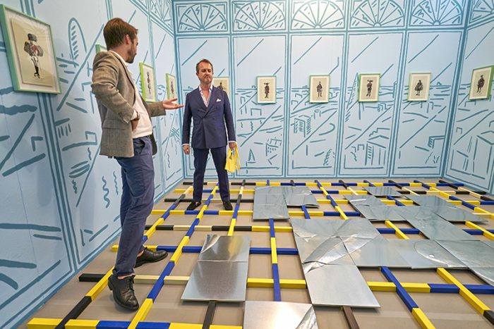 Franco Noero - gallerist at Madragoa, Lisbon, Courtesy of LISTE and Daniel Spehr, 2017