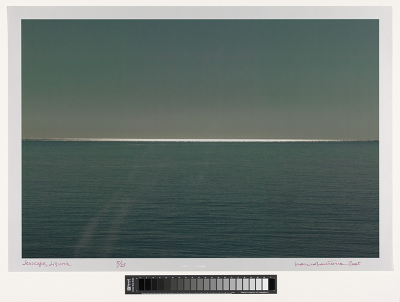 Franco Fontana, Seascape Mar Ligure, 2005, Private gift, Courtesy Rijksmuseum