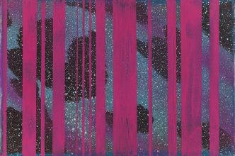 Gao Ludi, TT-11, 2015, Acrylic and paint on canvas, 20 x 30 cm Courtesy the artist, Lehmann Maupin, New York/Hong Kong, and White Space-Beijing