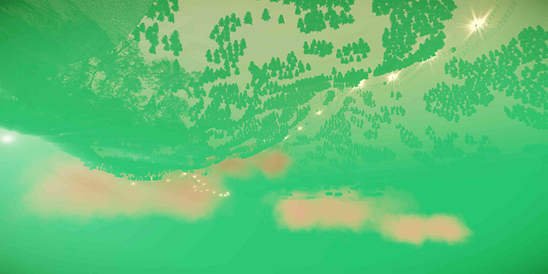 Hayoun Kwon, E paradis accidental, 2015, Digital print on paper, 100 x 50 cm, Palais de Tokyo Archive