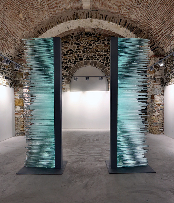 Costas Varotsos, Gate, 2017, The Art Gallery of the Cyclades, Syros
