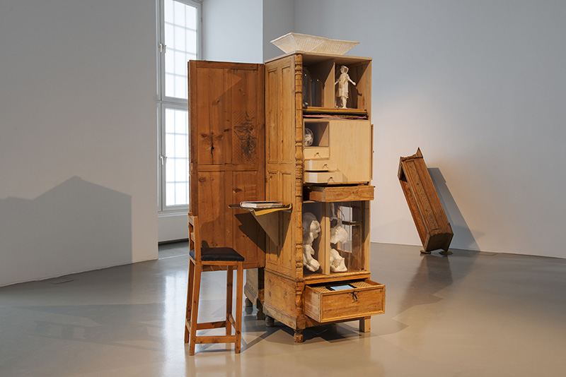 Maria Loizidou, Collective Autobiography, 2013, EMST Collection, Photo: Nils Klinger-documenta 14, EMST Archive