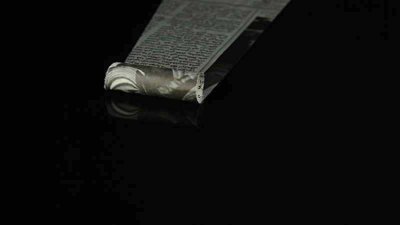 Ismaïl Bahri, Film (Film Still), 12/3/12, HD 16/9 video series, stereo sound, variable durations, Jeu de Paume Archive