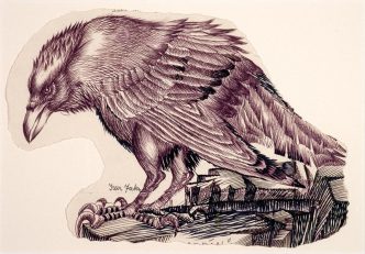 Iver Jåks, Rovfugl, Undated, Photo: Bjørn-Kåre Iversen, © KORO (Public Art Norway)/BONO, Kunsthall Trondheim Archive