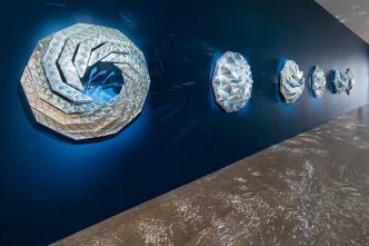 Monir Shahroudy Farmanfarmaian, Exhibition View, Photo: John McKinnon, SCAD Museum of Art Archive