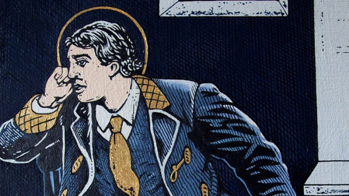 McDermott & McGough, Oscar Wilde in Prison (Detail), Courtesy the artists