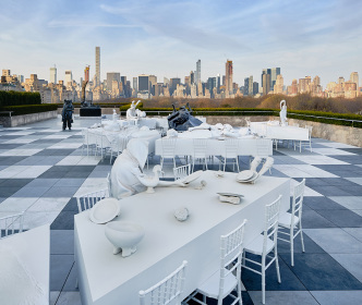 Adrián Villar Rojas, The Theater of Disappearance, 2017, The Roof Garden Commission, The Metropolitan Museum of Art-New York, Photo Courtesy the artist, Marian Goodman Gallery-New York / Paris / London, and kurimanzutto-Mexico City,Photo: Jörg Baumann