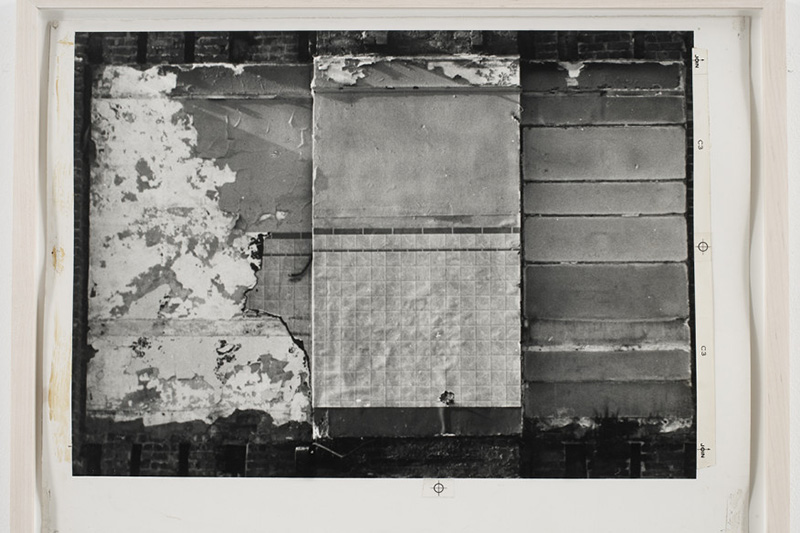Gordon Matta-Clark, Walls, 1972, Unique gelatin silver print, 38.1 x 52.7 cm, Courtesy The Bronx Museum of the Arts