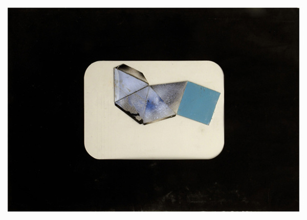 Fabio Mauri, Schermo (Screen), 1970, Mixed media on paper, 70 x 100 cm, © Estate Fabio Mauri, Courtesy Estate of Fabio Mauri and Hauser & Wirth