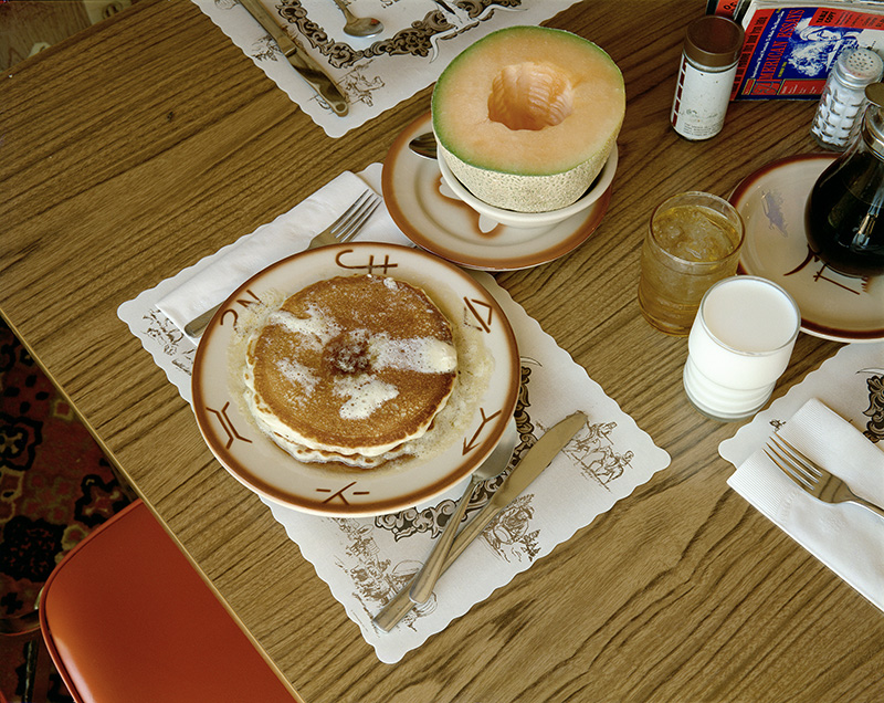Stephen Shore. Breakfast, Trail’s End Restaurant, Kanab, Utah, August 10, 1973. 1973. Chromogenic color print,.8 × 54 cm. The Museum of Modern Art-New York. Purchase. © 2017 Stephen Shore