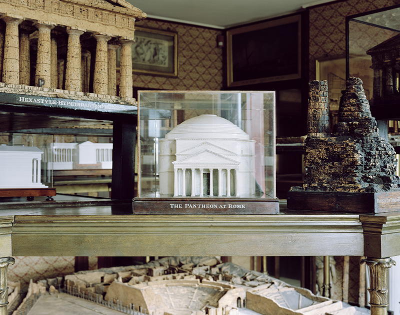 Stefano Graziani, Model Room, Sir John Soane’s Museum-London, London , 2017, Inkjet-print, 100 x 125 cm, Fondazione Prada Archive