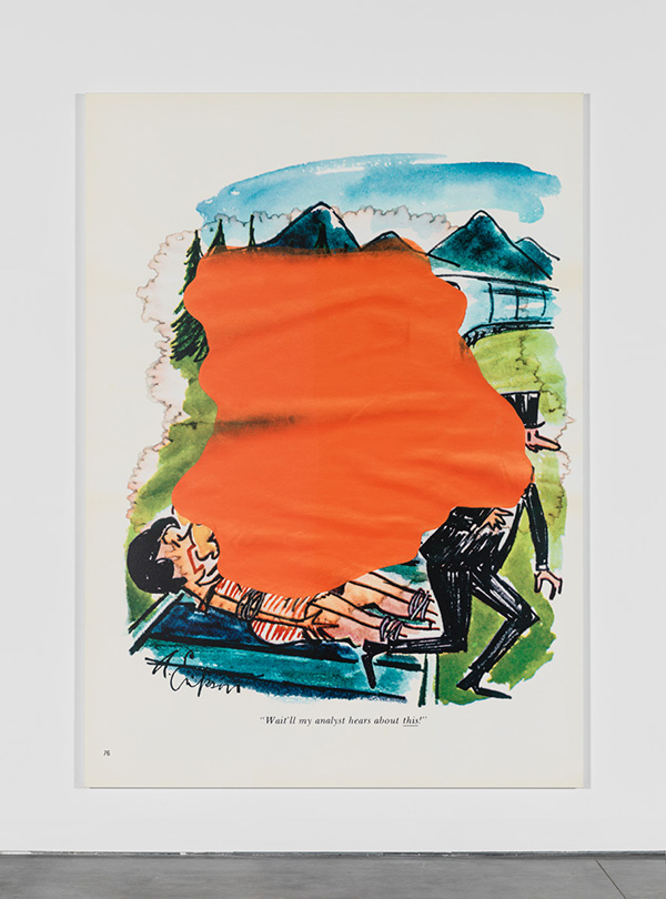 Richard Prince, Untitled (#76), 2016-2017, Inkjet on canvas, 243.8 x 174 cm, © Richard Prince, Courtesy the artist and Gladstone Gallery