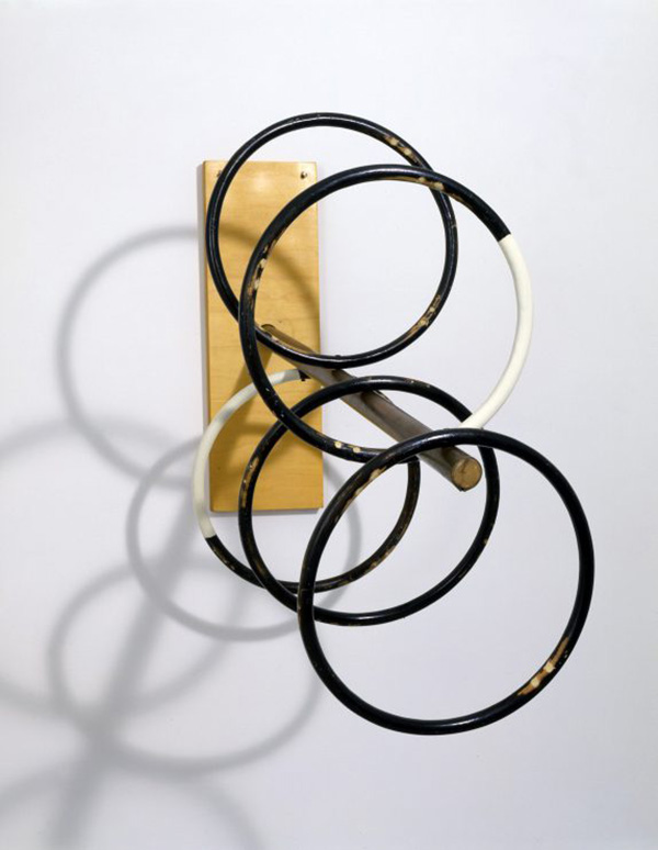 Al Taylor, 6 8 9, 1988, Brass, wood, and enamel paint mounted on wood with wax finish, Glenstone Museum-Potomac, Maryland, The High Museum of Art Archive