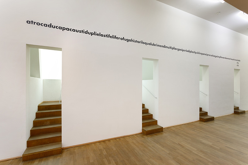 Exhibition view: A Tale of Two worlds, Photo: Axel Schneider, Museum für Moderne Kunst Frankfurt am Main Archive