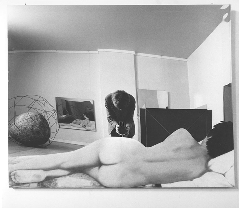 Sala di Michelangelo Pistoletto, Vitalità del Negativo, Palazzo delle Esposizioni, Roma, 1970, Gelatin silver print on baritated paper on board, 58 x 63 x 4 cm, Edition of 28, Photo Ugo Mulas, © Ugo Mulas Heirs, All right reserved
