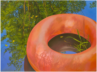 Catherine Murphy, Becalmed, 2017, oil on canvas 137.2 x 182.9 cm, Courtesy the artist and Peter Freeman, Inc. New York/Paris