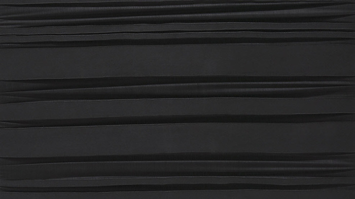 Sidival Fila, Metafora nero 150 (Detail), 2011, Acrylic on sewn canvas, 120 x 120 cm, Courtesy Galerie Poggi-Paris
