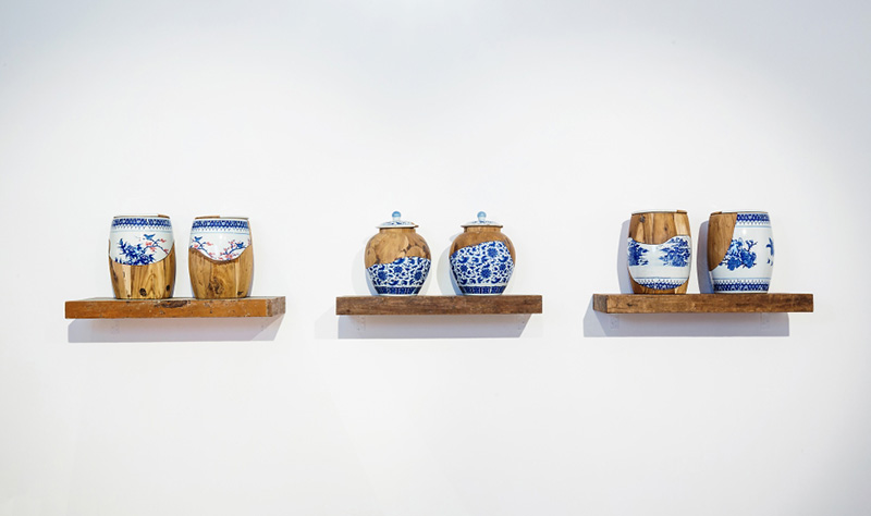 Installation View: Sudarshan Shetty, A Song, A Story and The Empty Vessel, Leila Heller Gallery, 2018, Leila Heller Gallery Archive