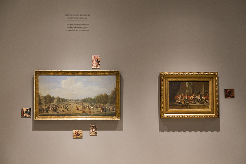 Installation view of Fred Wilson’s work for the 15th Istanbul Biennale, 16/9-12/1117, Pera Museum-Istanbul, Turkey, © Fred Wilson, Courtesy Pace Gallery