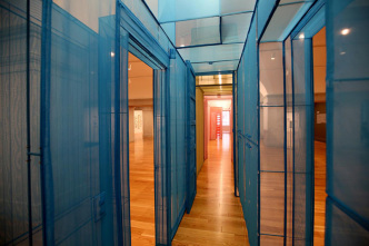 Installation view Do Ho suh: Almost Home, 2018, Smithsonian American Art Museum, Photo: Libby Weiler, Courtesy Smithsonian American Art Museum