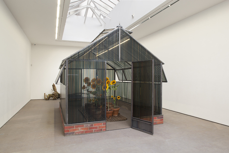 Agnès Varda, A CINEMA SHACK : The greenhouse of Happiness, Exhibition view, Galerie Nathalie Obadia, Paris
