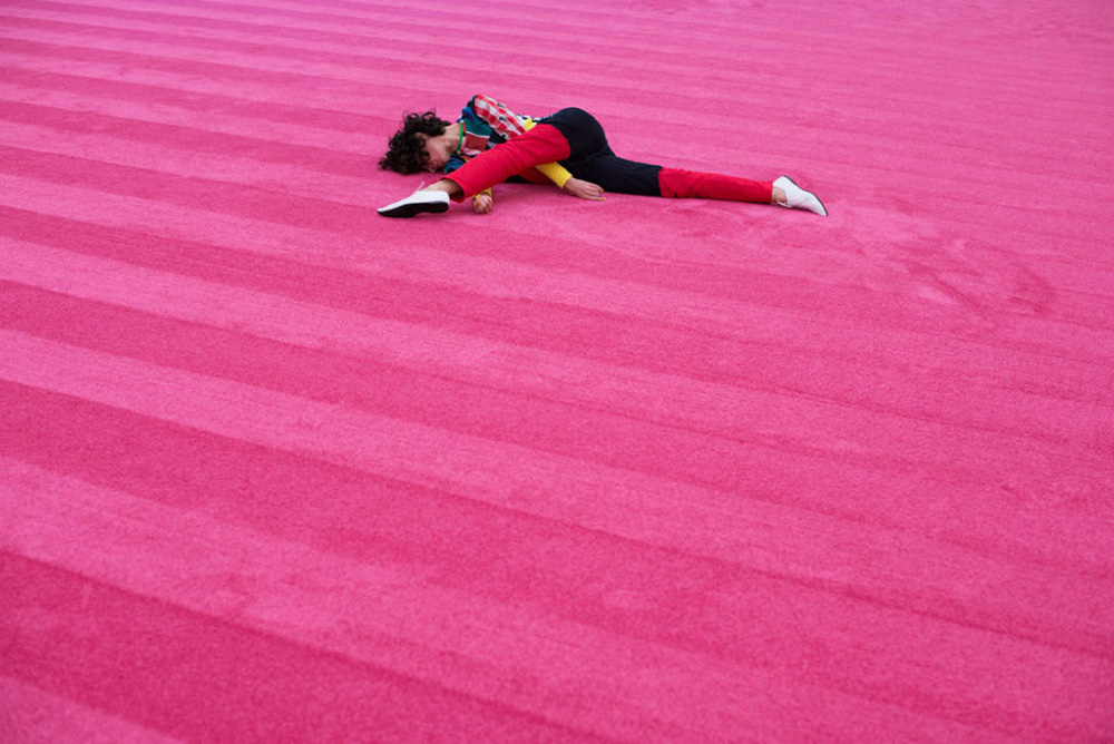 Maria Hassabi, STAGING: Solo #2, Photo:Thomas-Poravas, Block Universe Performance Arts Festival Archive