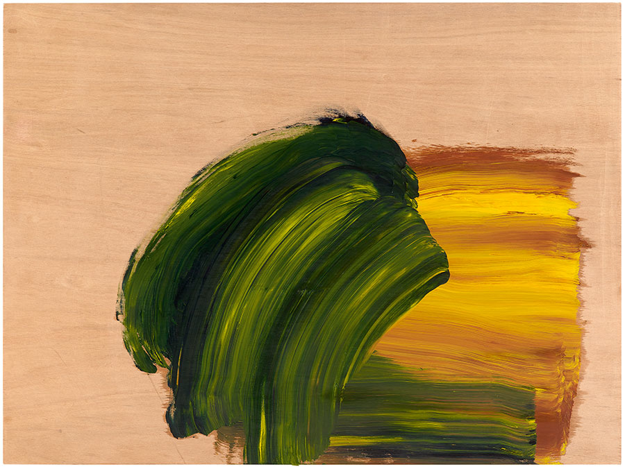 Howard Hodgkin, Don't Tell a Soul, 2016, Oil on wood, 70.2 × 92.7 cm, © Howard Hodgkin Estate, Photo: Prudence Cuming Associates