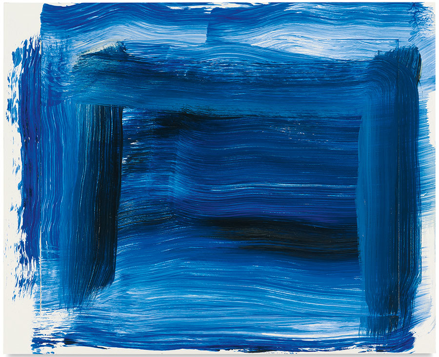 Howard Hodgkin, Elegy, 2014–15, Oil on wood, 42.2 × 52.1 cm, © Howard Hodgkin Estate