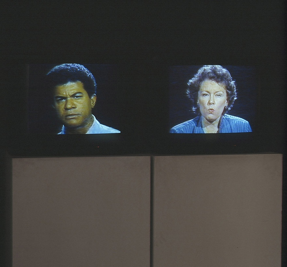Nauman, 0007 Bruce, Good Boy, Bad Boy (Detail), 1982