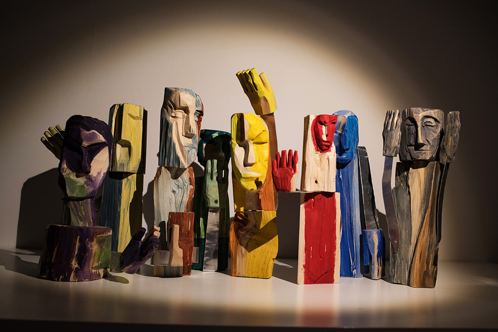 Part of the installation Vasya Was Here (2018) by Katya Muromtseva, Photo: Aleksander Anufriev, Courtesy of the artist and Garage Museum of Contemporary Art-Moscow