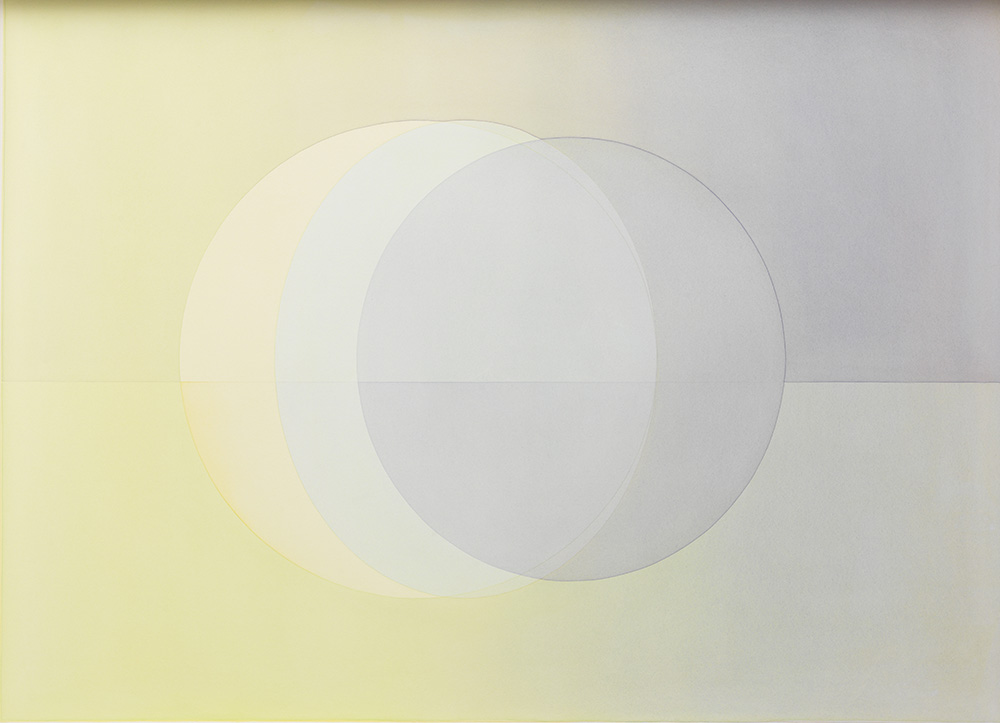 Olafur Eliasson, The absent sun, 2014, Watercolour and pencil on paper, 119.5 x 155 cm, Unique, Photo: Jens Ziehe, Courtesy of the artist; neugerriemschneider, Berlin; Tanya Bonakdar Gallery, New York, © 2014 Olafur Eliasson