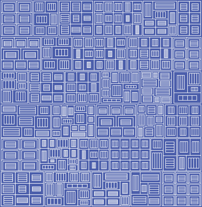 Peter Halley, Preparatory sketch, 2018, Courtesy of the artist and Galerie Xippas