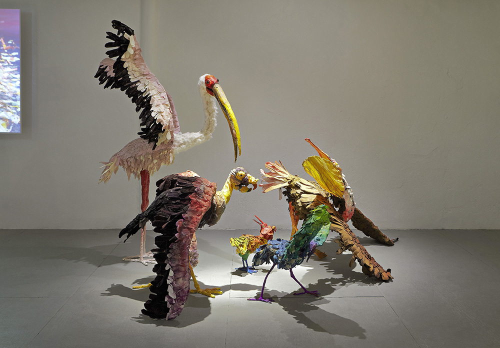 Nathalie Djurberg & Hans Berg, The Parade, 2011, Exhibition view New Museum, New York 2012, © Nathalie Djurberg & Hans Berg / Bildupphovsrätt 2018, Photo: Benoit Pailley, Courtesy the artists and Moderna Museet