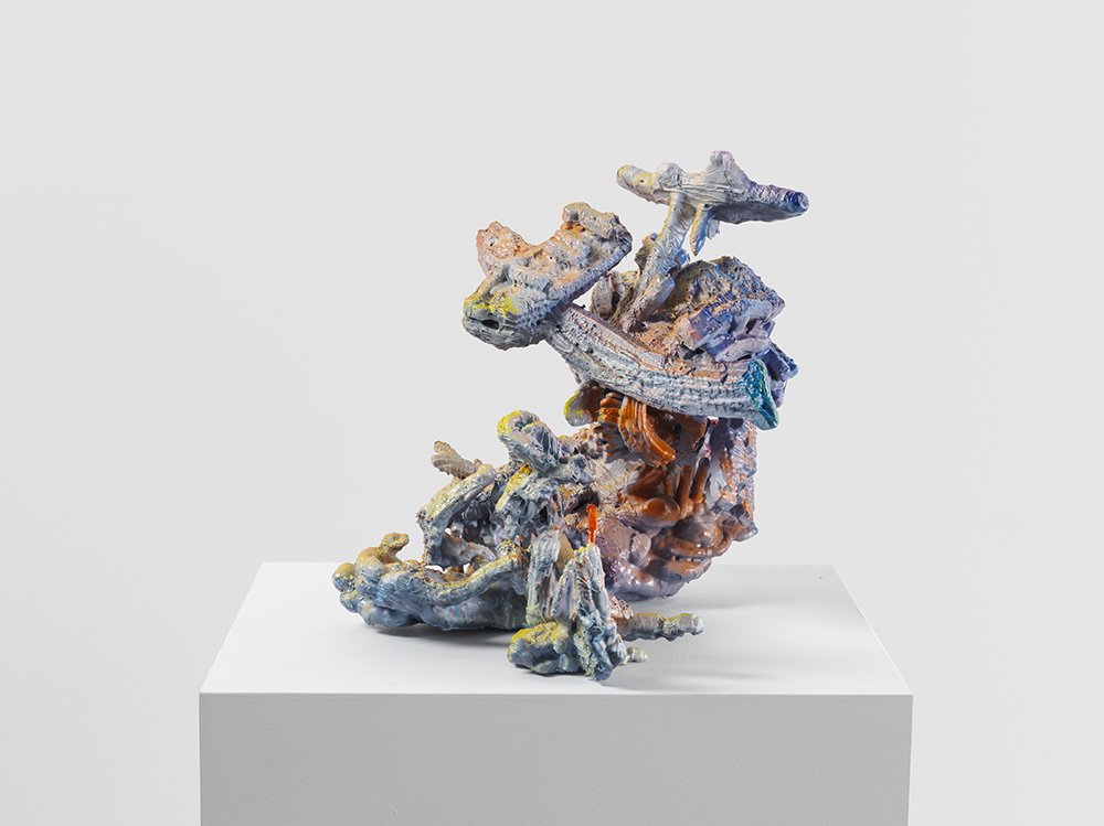 Leelee Kimmel, B 612, 2018, Thermoplastic ABS-M30i with acrylic paint and UV protective coating, 35.3 x 37.1 x 37.8 cm, © Leelee Kimmel, Courtesy the artist and Simon Lee Gallery