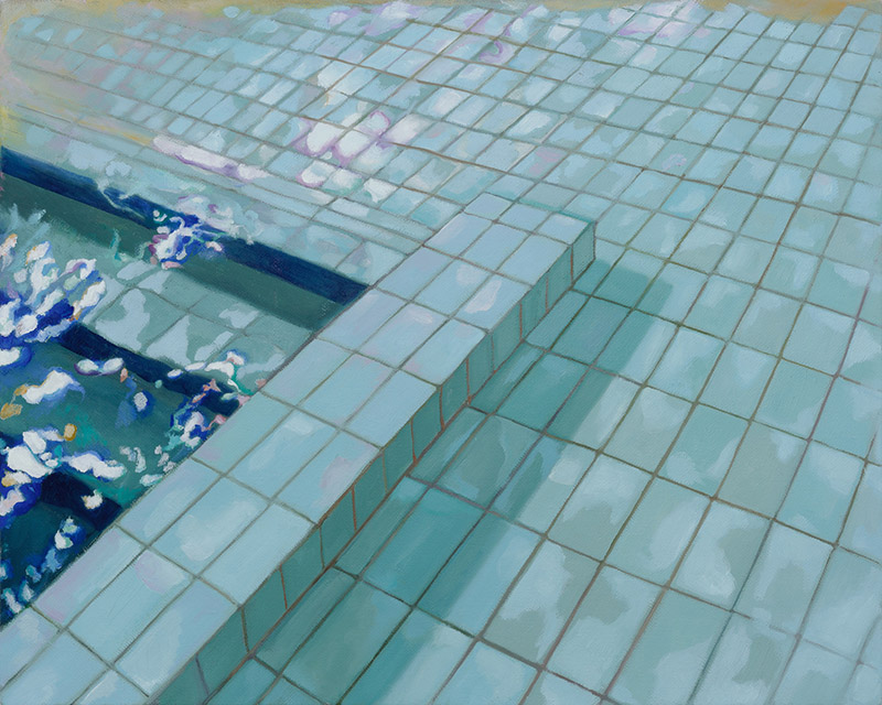 Adriana Varejão, Budapeste II, 2013-2018, Oil on canvas, 40 x 50 cm, © Adriana Varejão, Courtesy the Artist and Victoria Miro Gallery