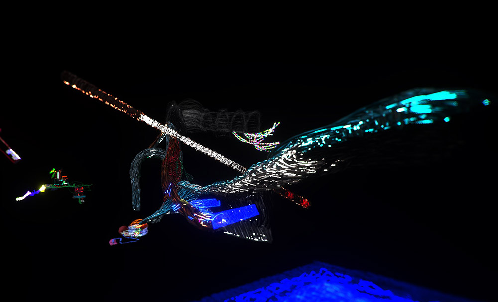 Leelee Kimmel, Wormhole, 2018, VR, Duration: 5 mins, Edition of 3, © Leelee Kimmel, Courtesy the artist and Simon Lee Gallery