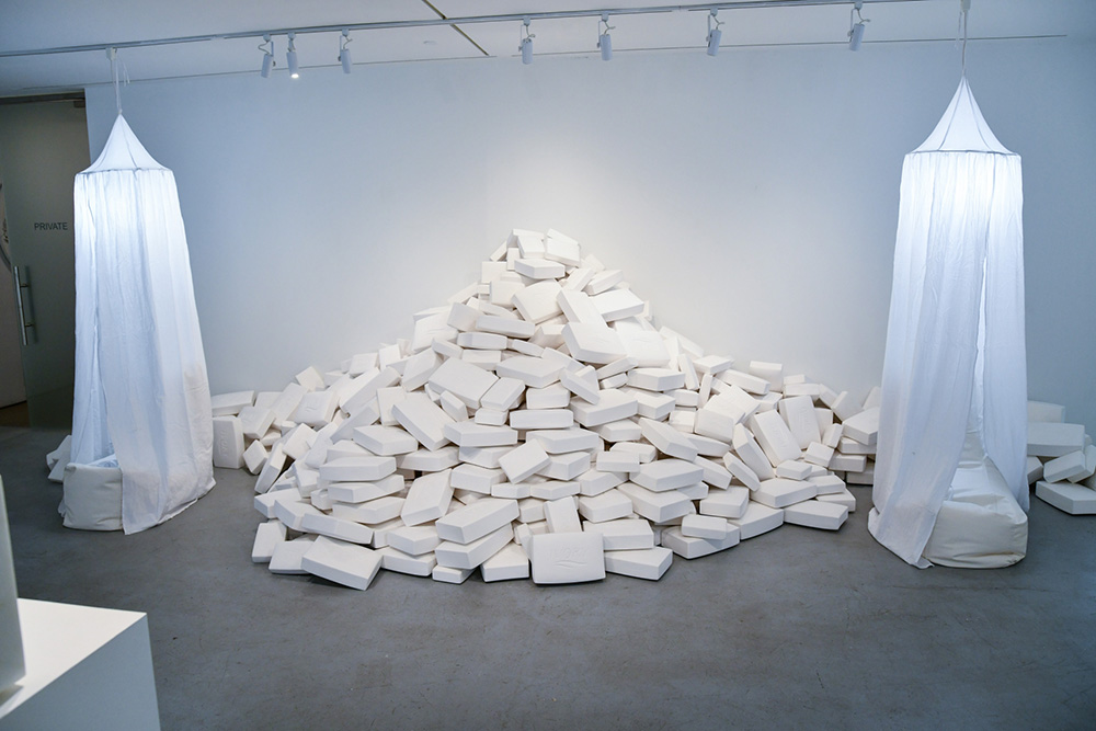 Exhibition view, Rachel Lee Hovnanian “Pure” at Leila Heller Gallery-New York 7/6-21/7/18, Courtesy the artist and Leila Heller Gallery