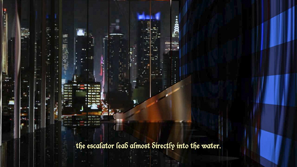 Richard Healy, Lubricants & Literature (Digital film still), 2016, HD Video, 07:50 min, Courtesy of the artist and Tenderpixel-London