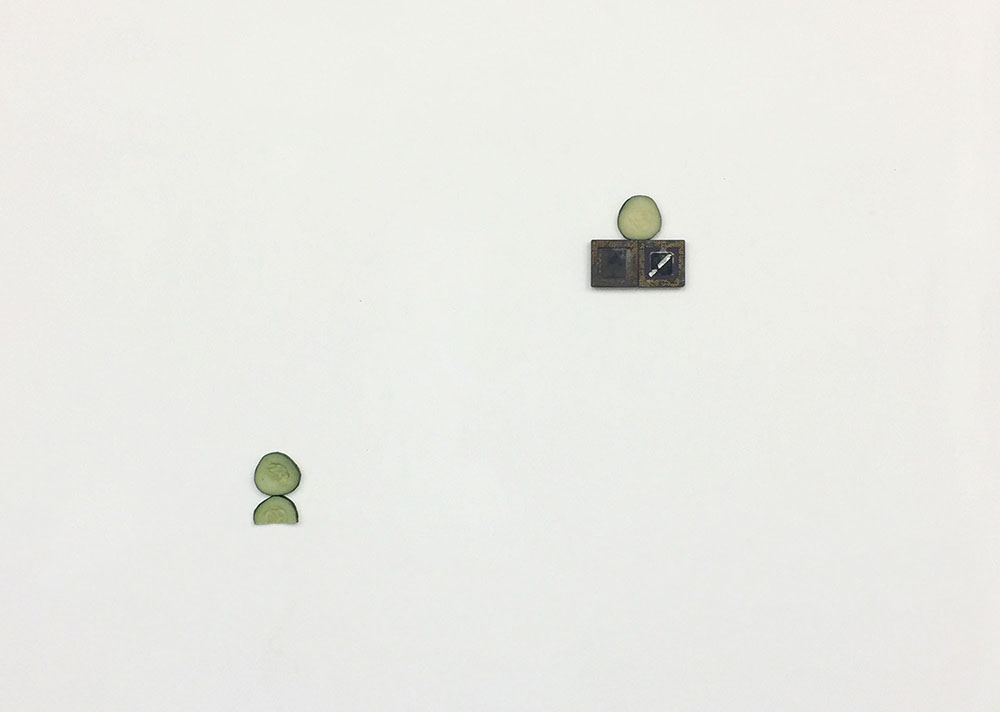 Nina Canell, Cucumber (Detail), 2018, installation view S.M.A.K. 2018, Courtesy the artist and S.M.A.K.