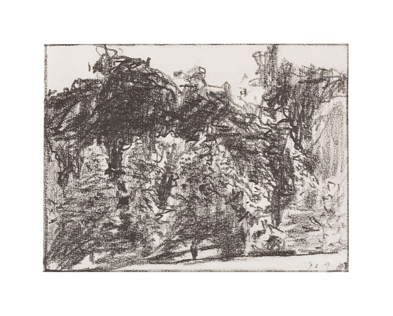 Tom Fairs, Untitled (30.9), n.d., Pencil on paper, 10.5 x 14 cm, Courtesy the artist and Van Doren Waxter Gallery