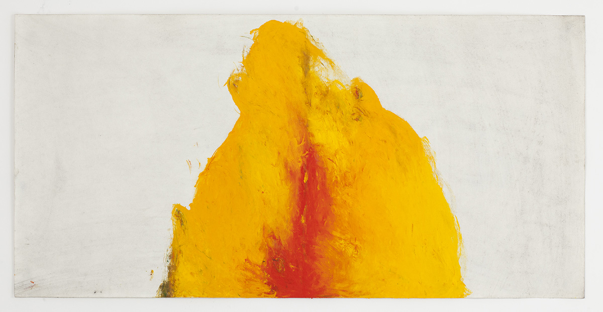 Anish Kapoor Luna, 2016, Gouache on paper, 48.1 x 96.7 cm, © Anish Kapoor, Courtesy the artist and MOMENTUM- Moss