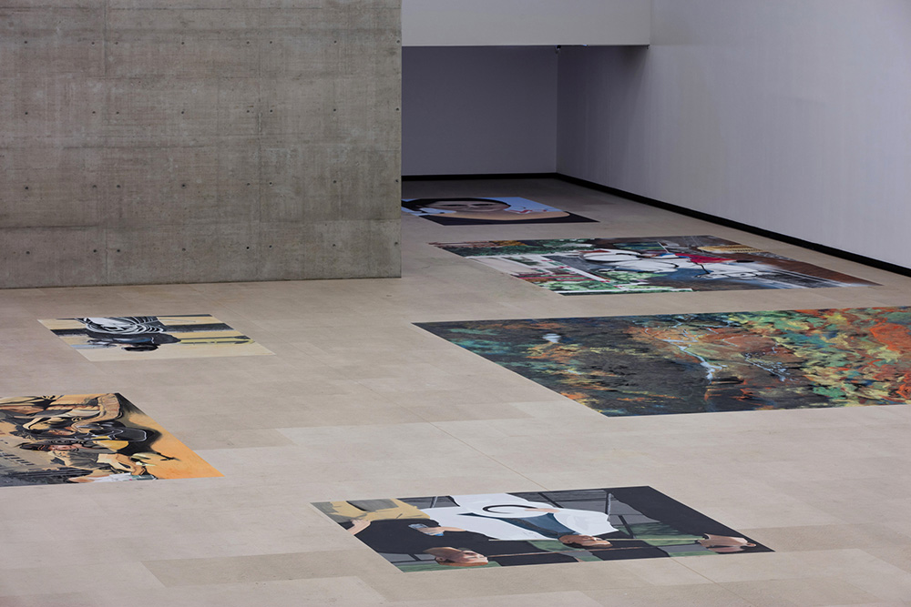 Installation view: Olaf Nicolai. There Is No Place Before Arrival, Kunsthalle Wien 2018, © Olaf Nicolai & Bildrecht, 2018, Photo: Stephan Wyckoff