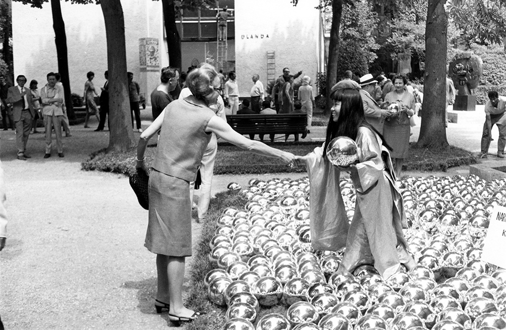 Yayoi Kusama, Narcissus Garden, 1966, Collection of the Artist, © Yayoi Kusama